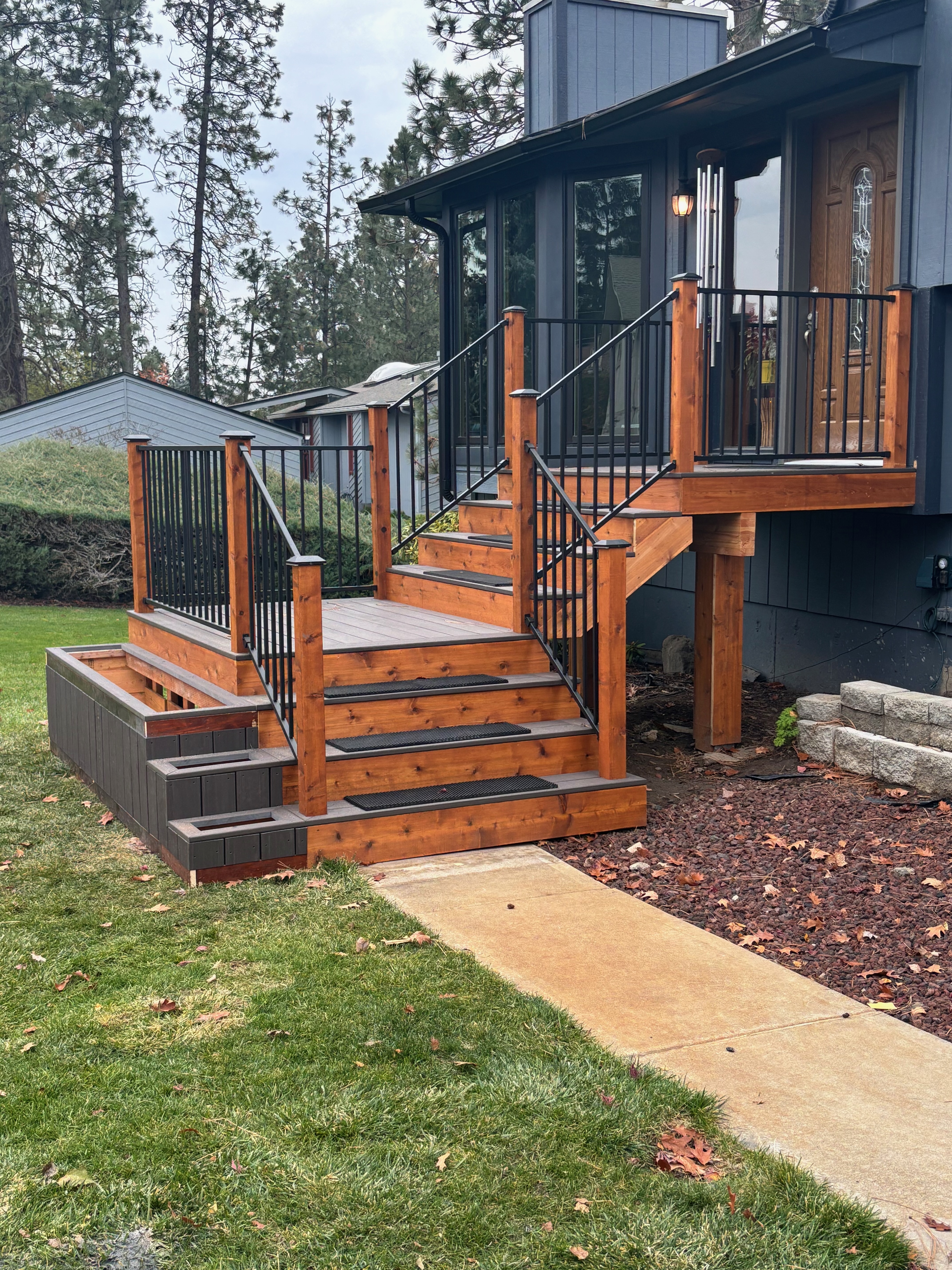Entry Porch & Railings — Spokane photo