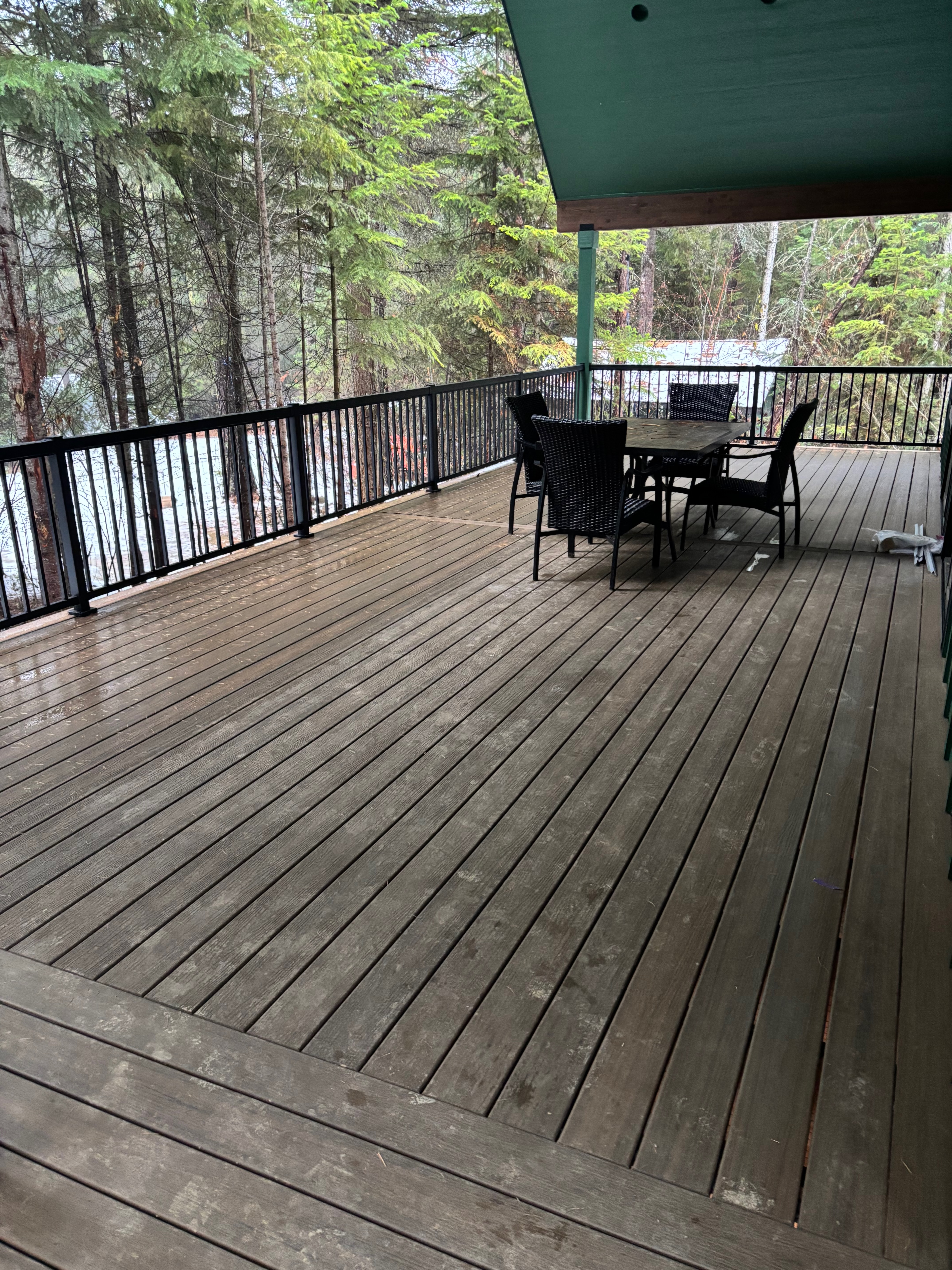 Covered Composite Deck — Pend Oreille County photo