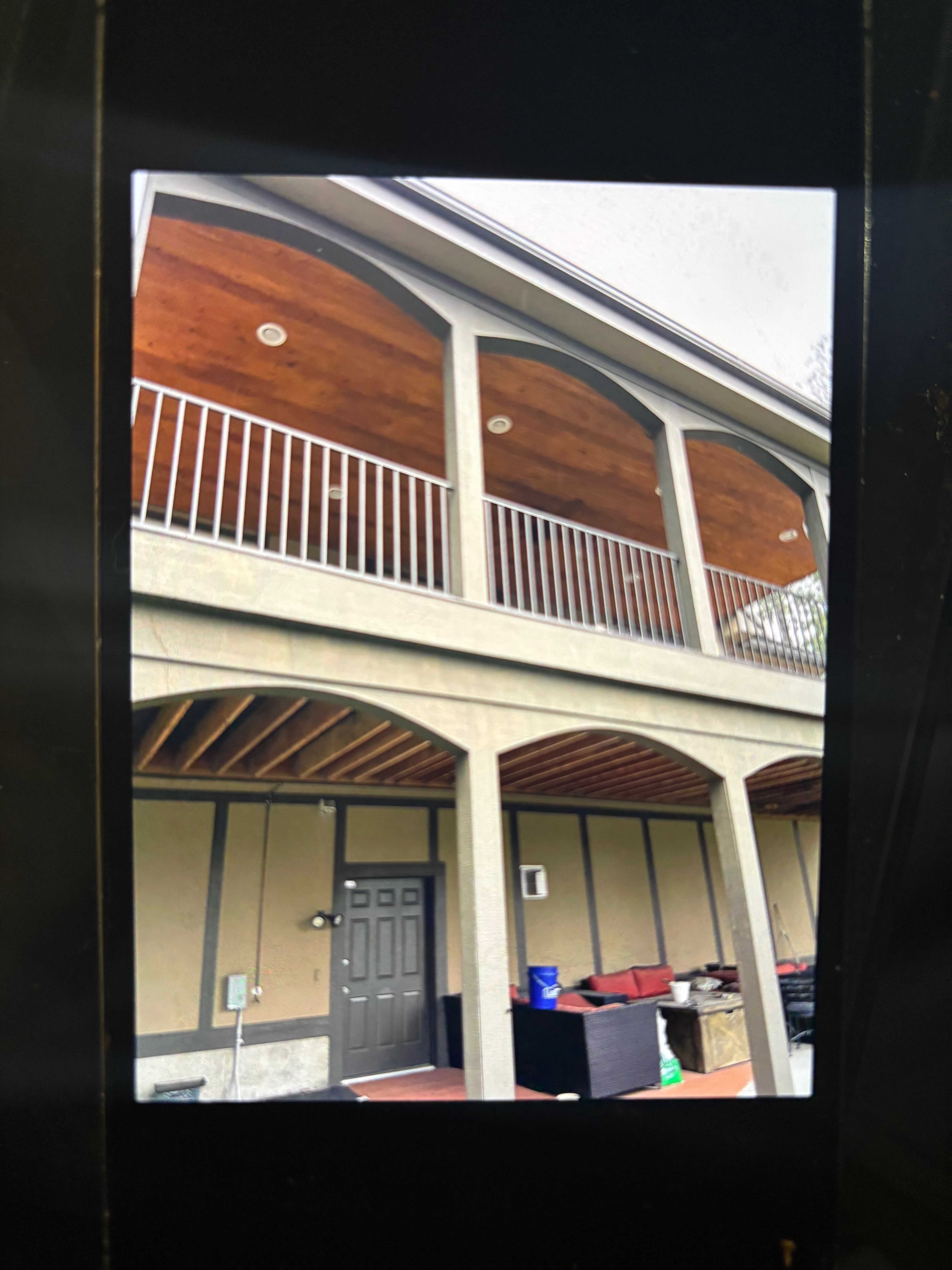 Covered Two-Story Deck — Spokane photo