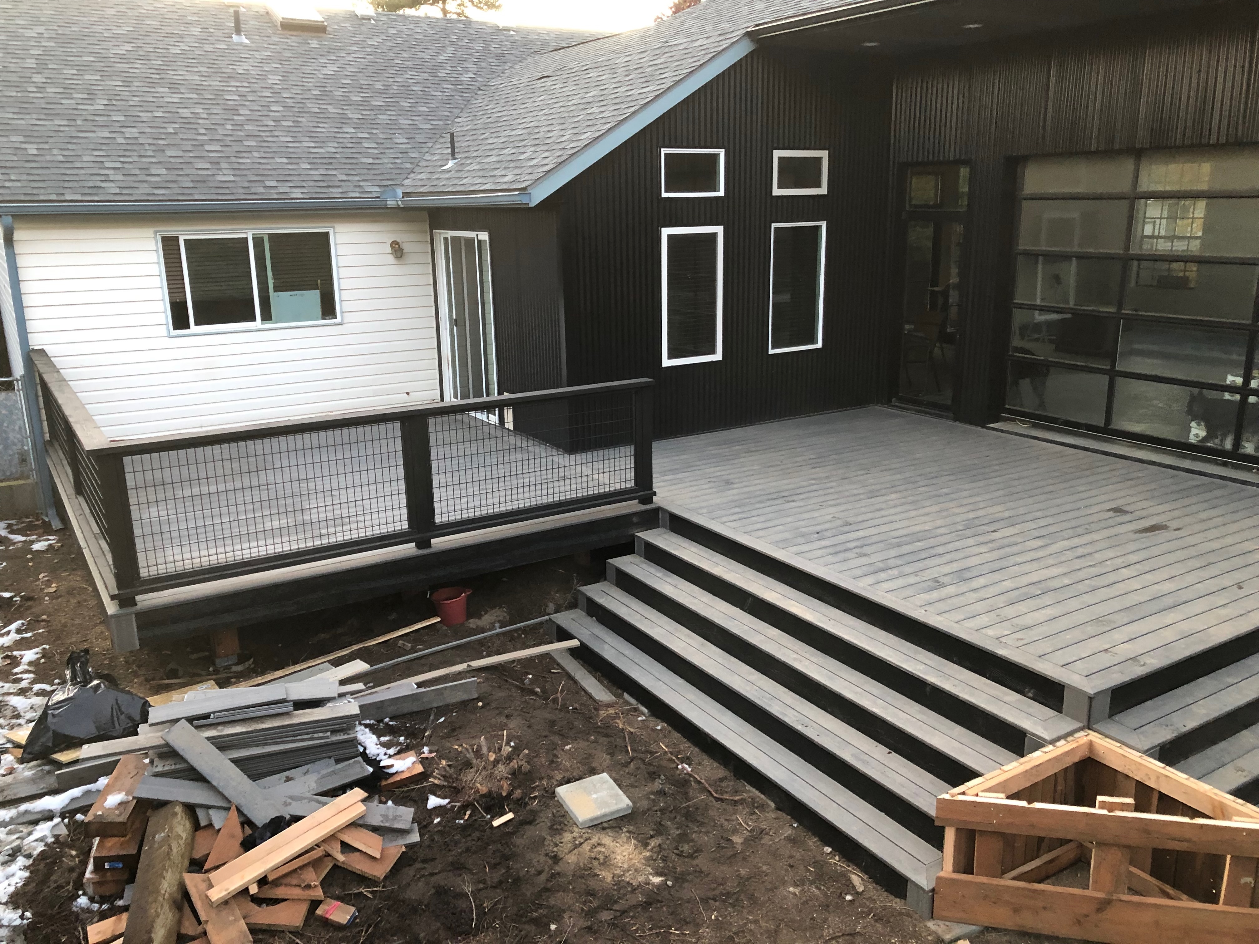 Wraparound Composite Deck — Spokane County photo
