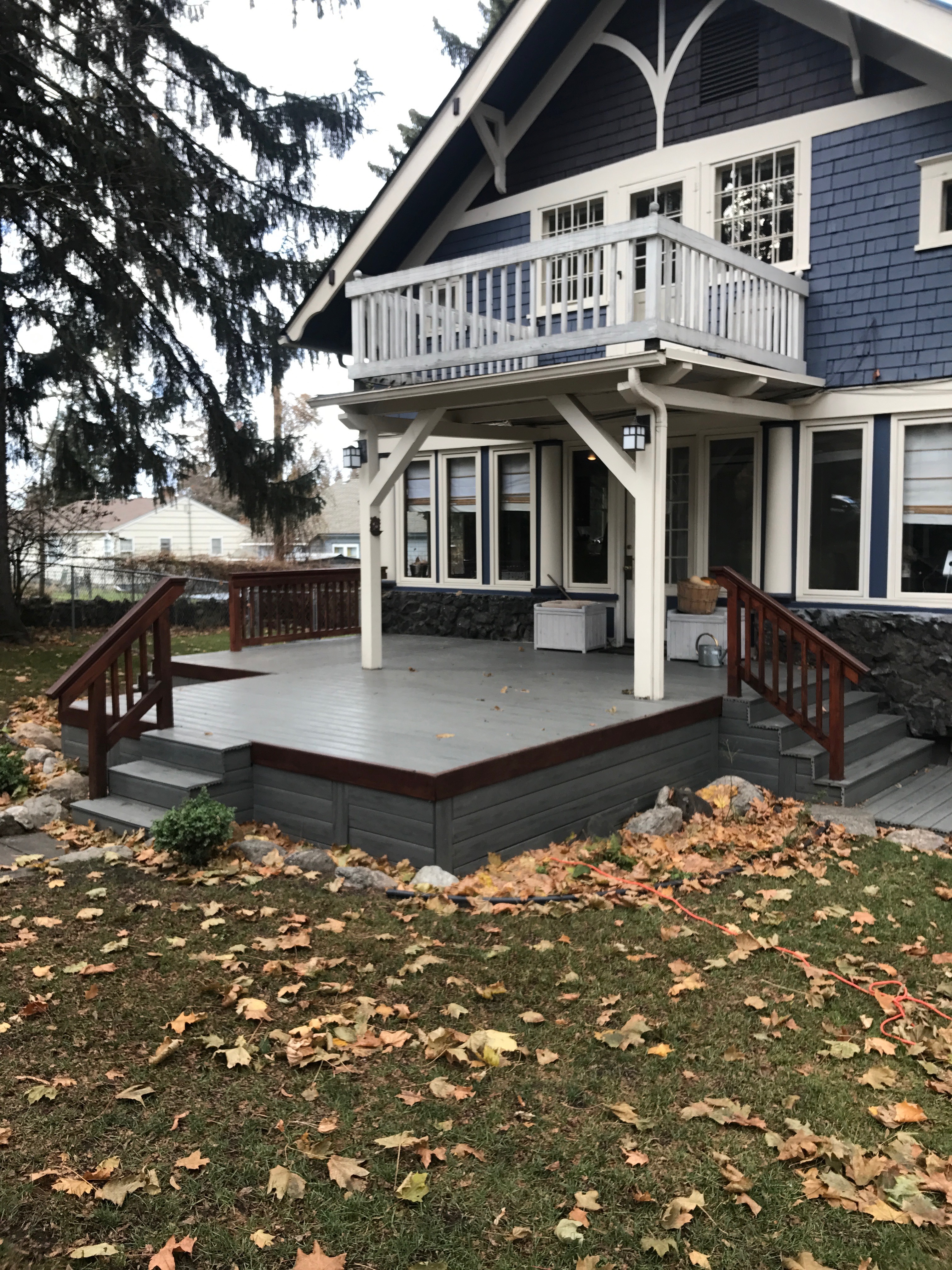 Composite Deck on Craftsman — Spokane photo